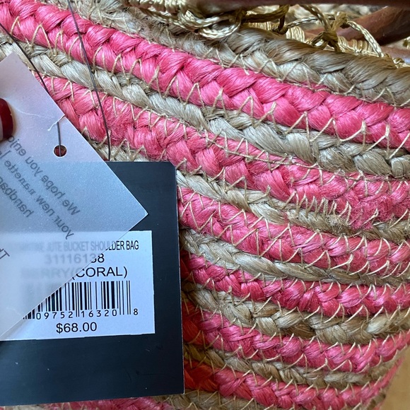 Nanette Lepore Clemintine Jute Bucket Bag - Picture 6 of 10